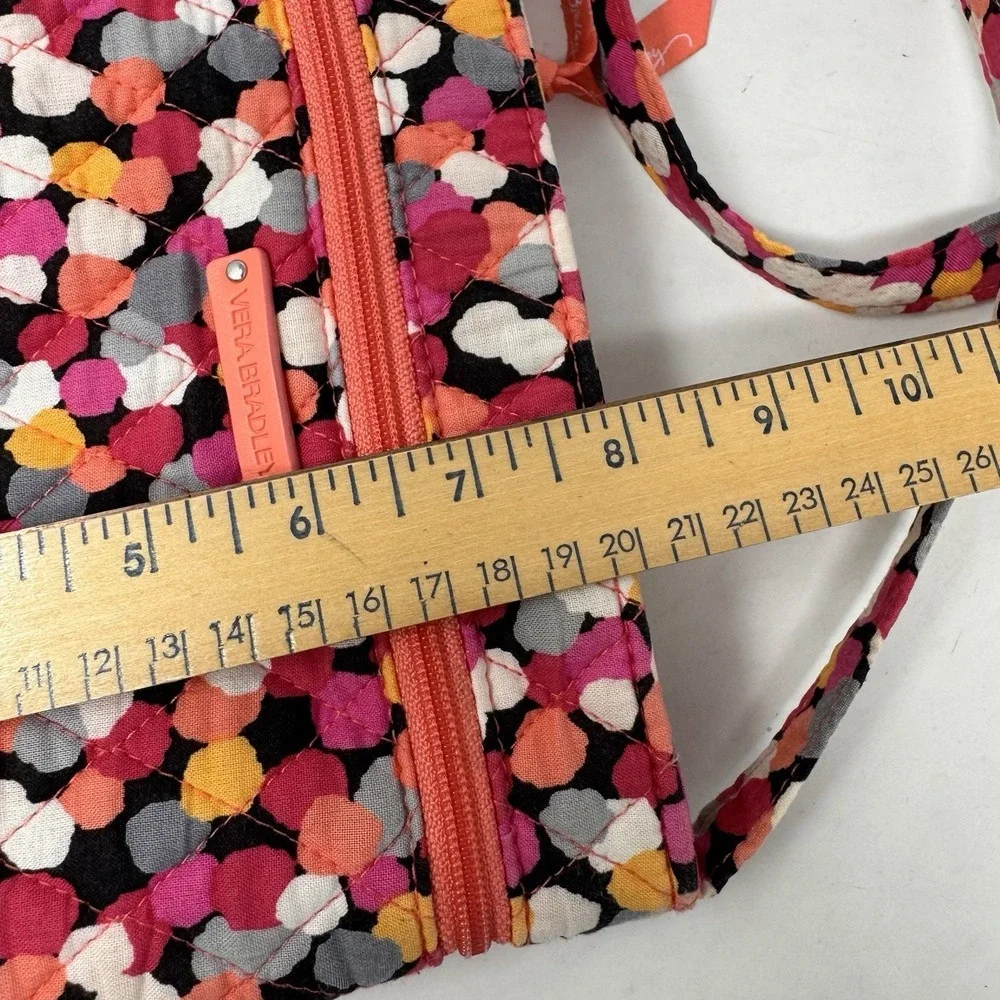 Vera Bradley Pixie Confetti Purse Little Hipster Crossbody Bag Retired Pattern‎
